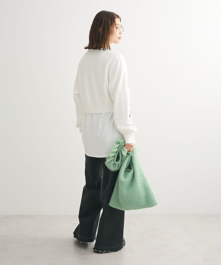 Green Parks「裾ラウンドホワイトインナー」|インナー|