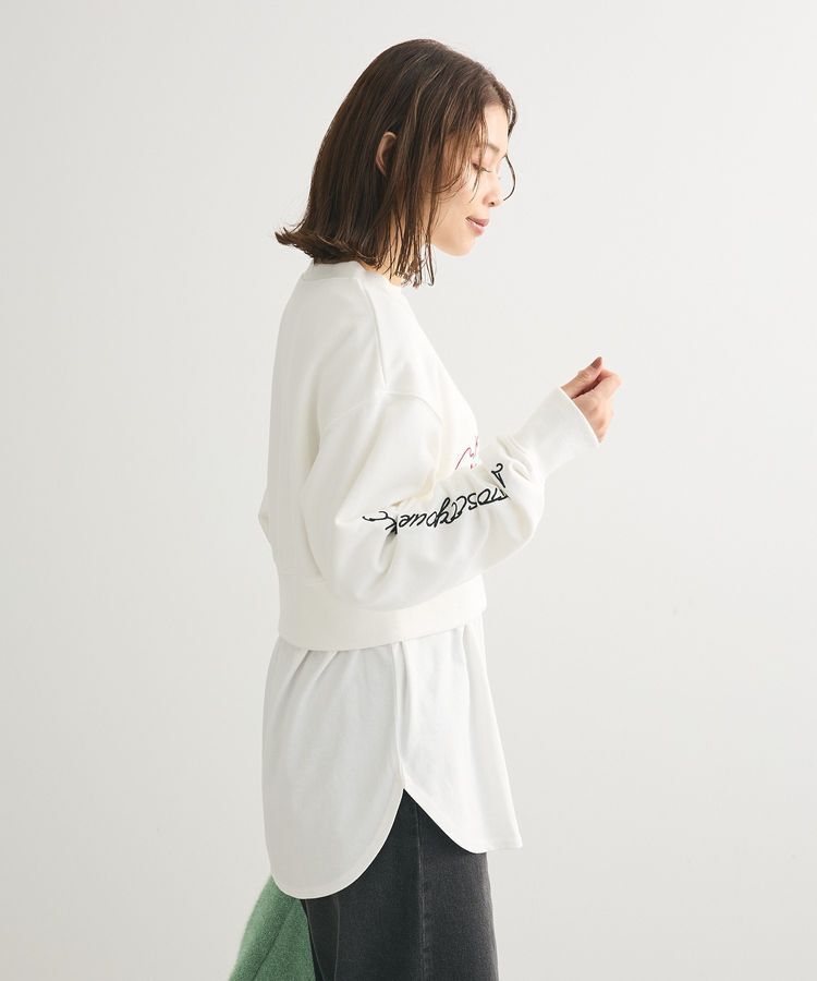 Green Parks「裾ラウンドホワイトインナー」|インナー|