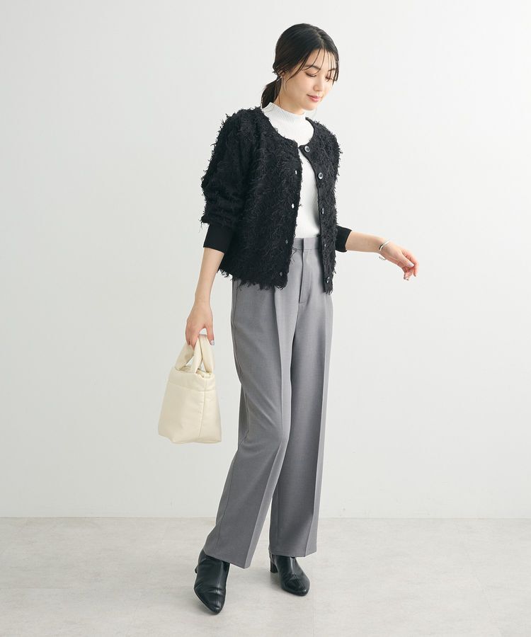 Green Parks「フリンジニットカーディガン」|カーディガン|