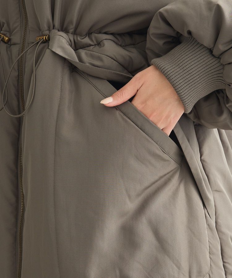 Green Parks「・swing by 中綿スタンドカラーミリタリーコート」|その他|