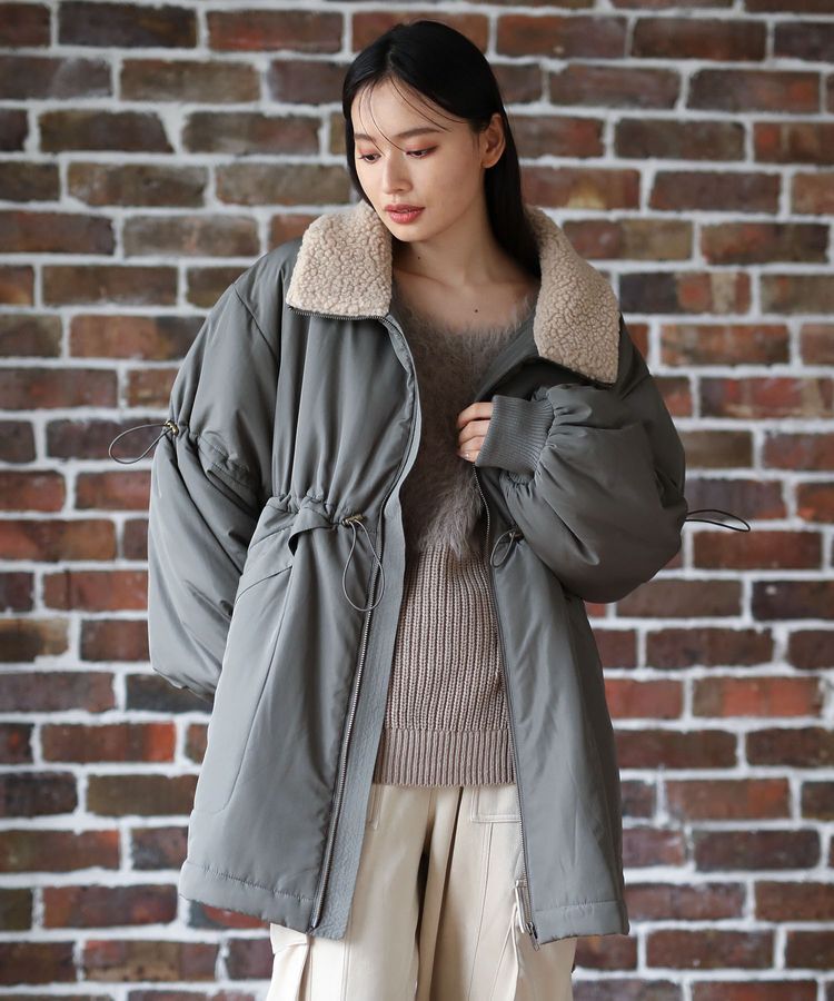 Green Parks「・swing by 中綿スタンドカラーミリタリーコート」|その他|