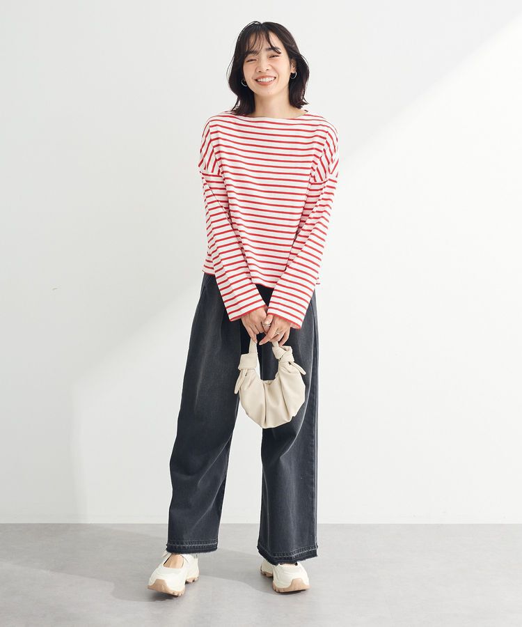 Green Parks「ボックスシルエットボーダープルオーバー」|Tシャツ・カットソー|