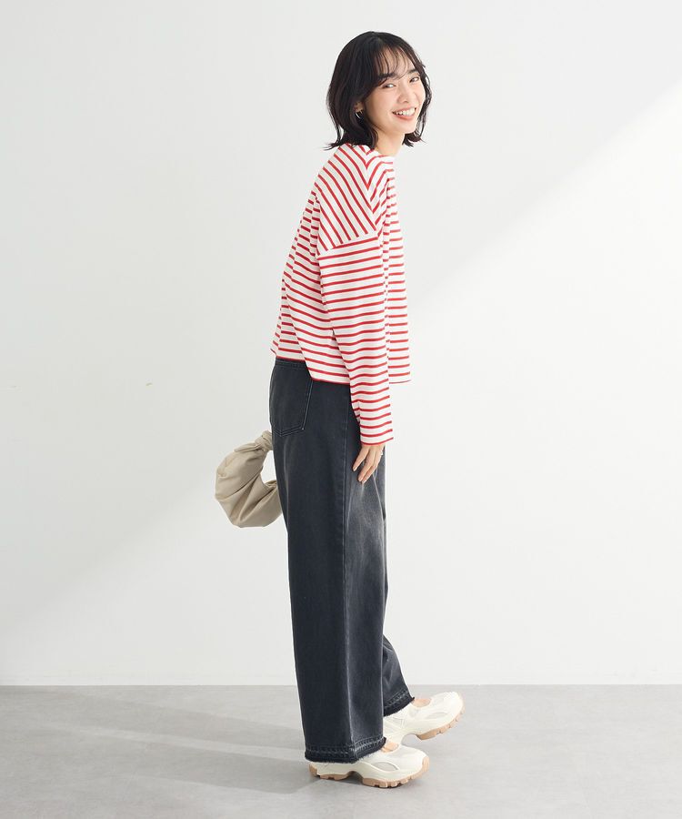 Green Parks「ボックスシルエットボーダープルオーバー」|Tシャツ・カットソー|