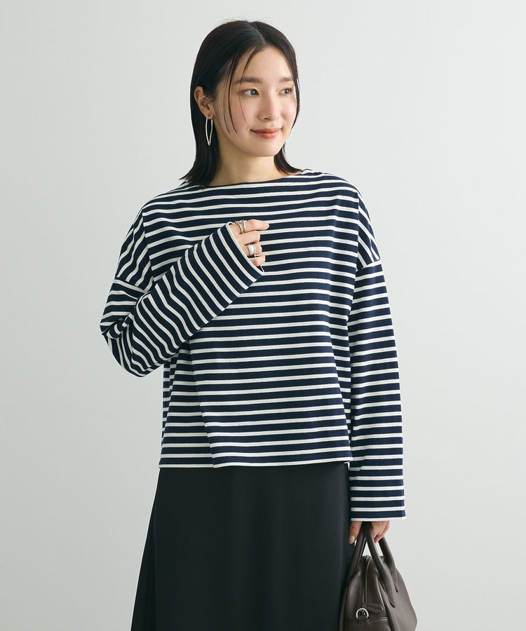 Green Parks「ボックスシルエットボーダープルオーバー」|Tシャツ・カットソー|