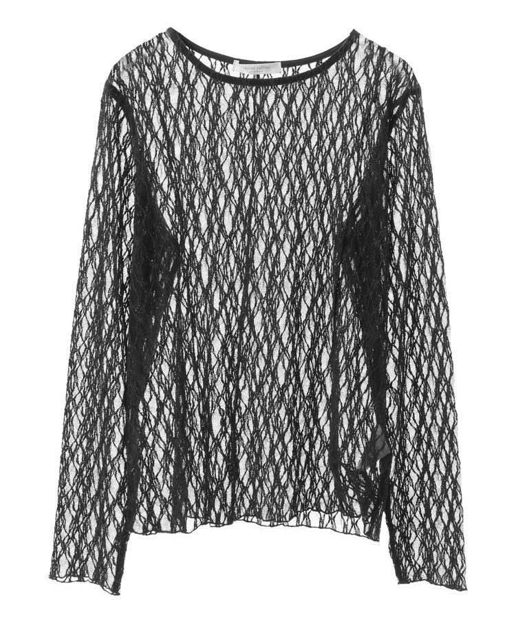 Green Parks「パネルラインレースカットプルオーバー」|Tシャツ・カットソー|