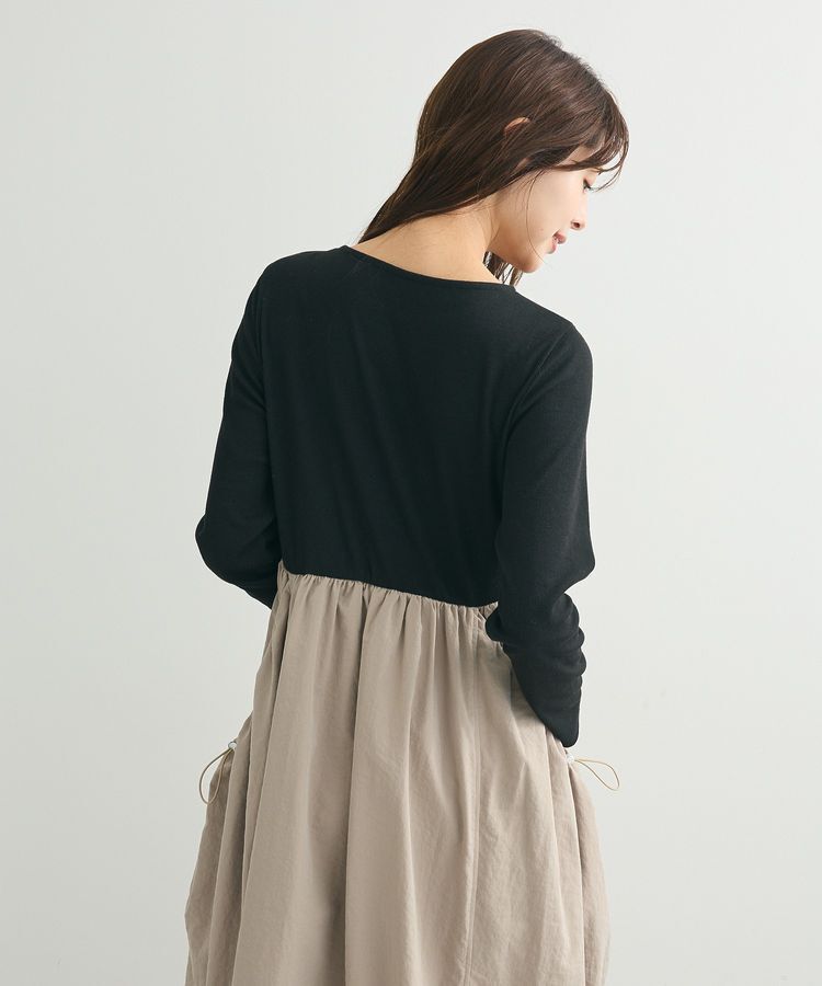 Green Parks「・SUGAR SPOON コクーンハイブリットワンピース」|ワンピース|