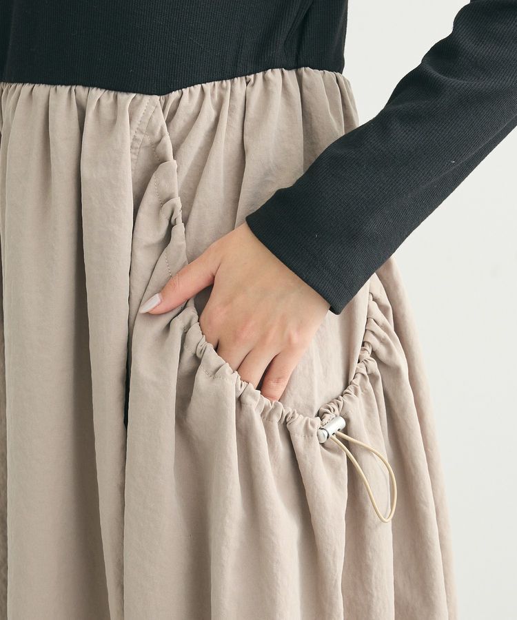 Green Parks「・SUGAR SPOON コクーンハイブリットワンピース」|ワンピース|