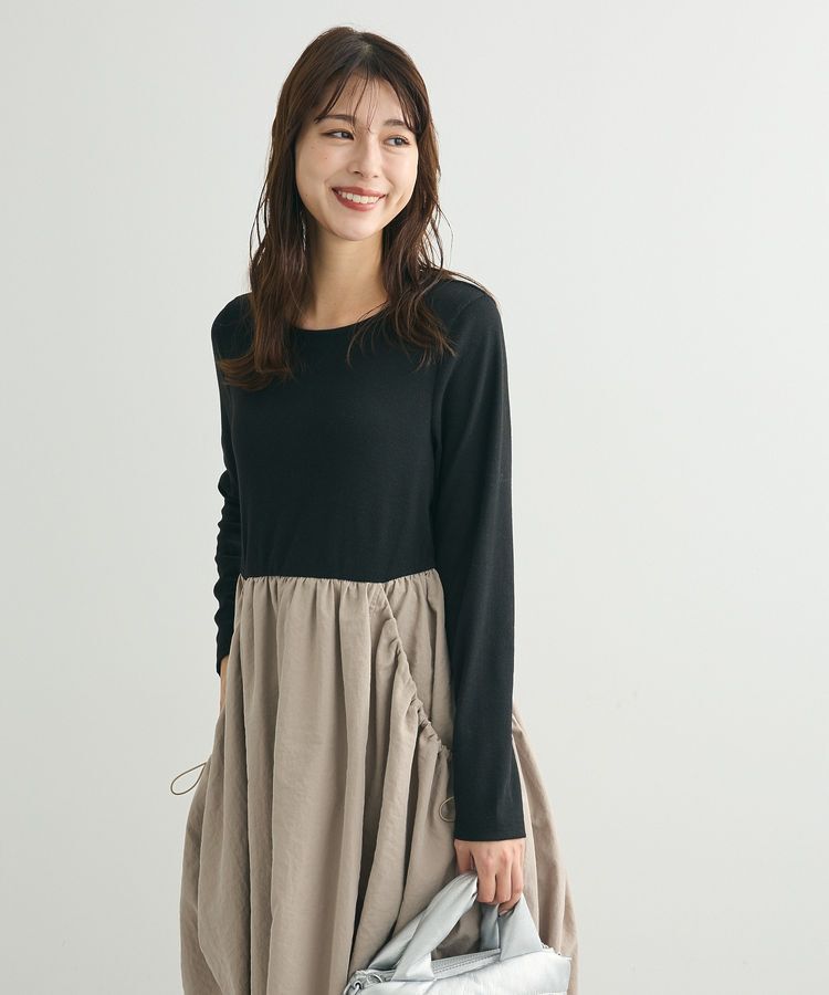 Green Parks「・SUGAR SPOON コクーンハイブリットワンピース」|ワンピース|