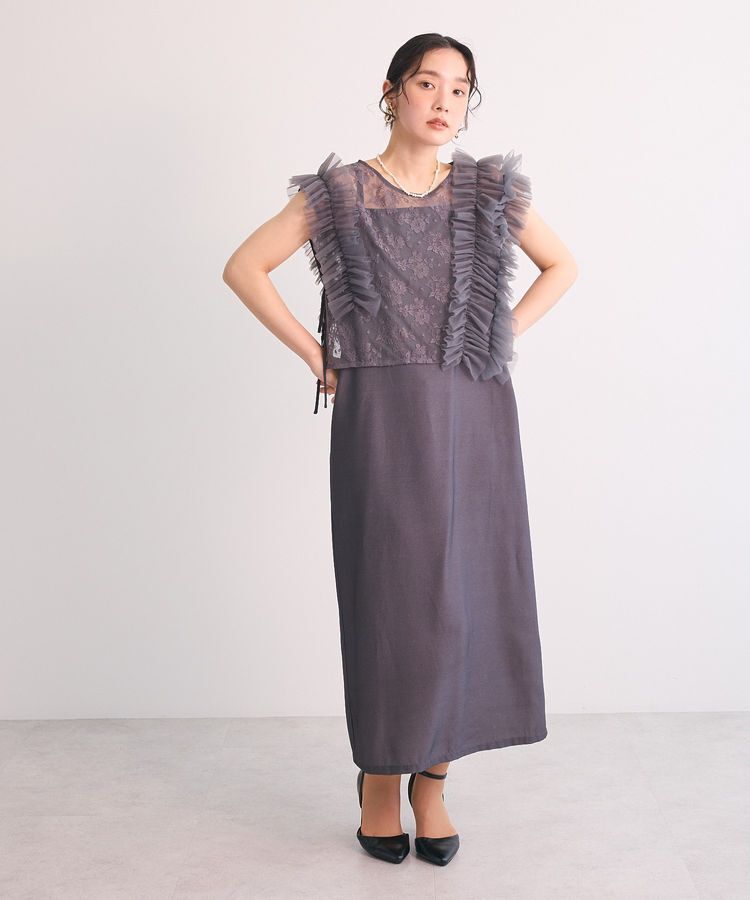 Green Parks「・Railme SET2点 レースブラウス＆ワンピース」|ワンピース|