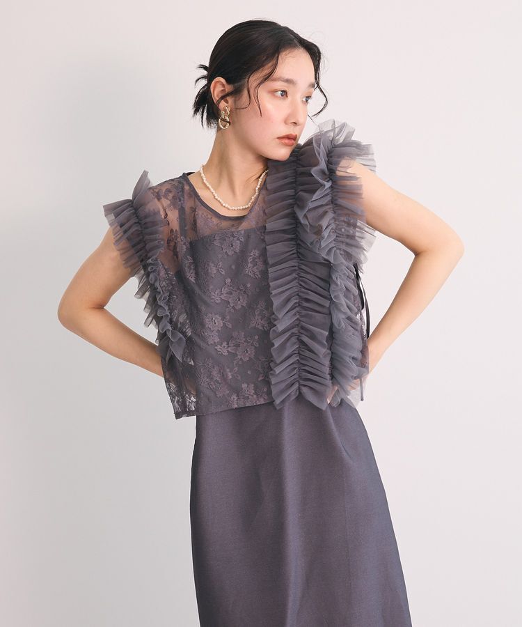 Green Parks「・Railme SET2点 レースブラウス＆ワンピース」|ワンピース|