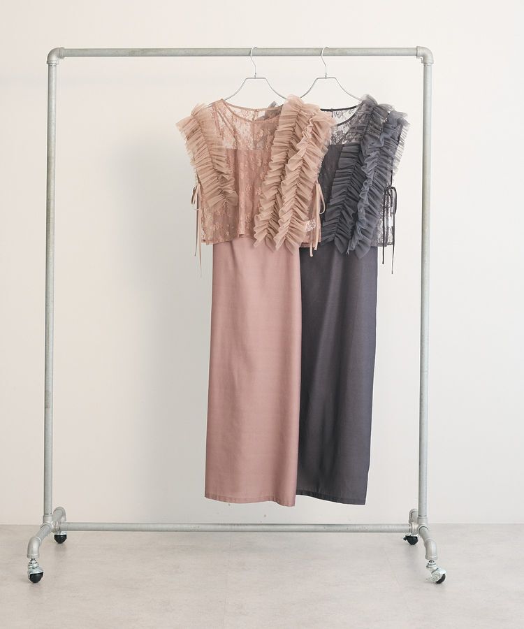 Green Parks「・Railme SET2点 レースブラウス＆ワンピース」|ワンピース|