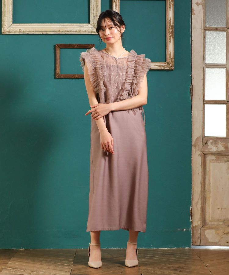 Green Parks「・Railme SET2点 レースブラウス＆ワンピース」|ワンピース|