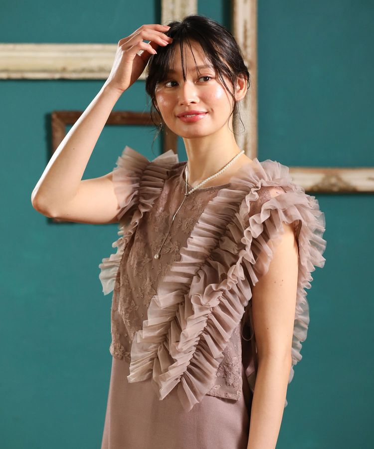 Green Parks「・Railme SET2点 レースブラウス＆ワンピース」|ワンピース|