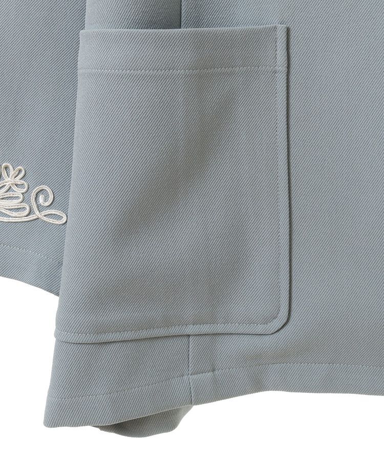 Green Parks「・ELENCARE DUE 袖コード刺繍ジャケット」|テーラードジャケット|