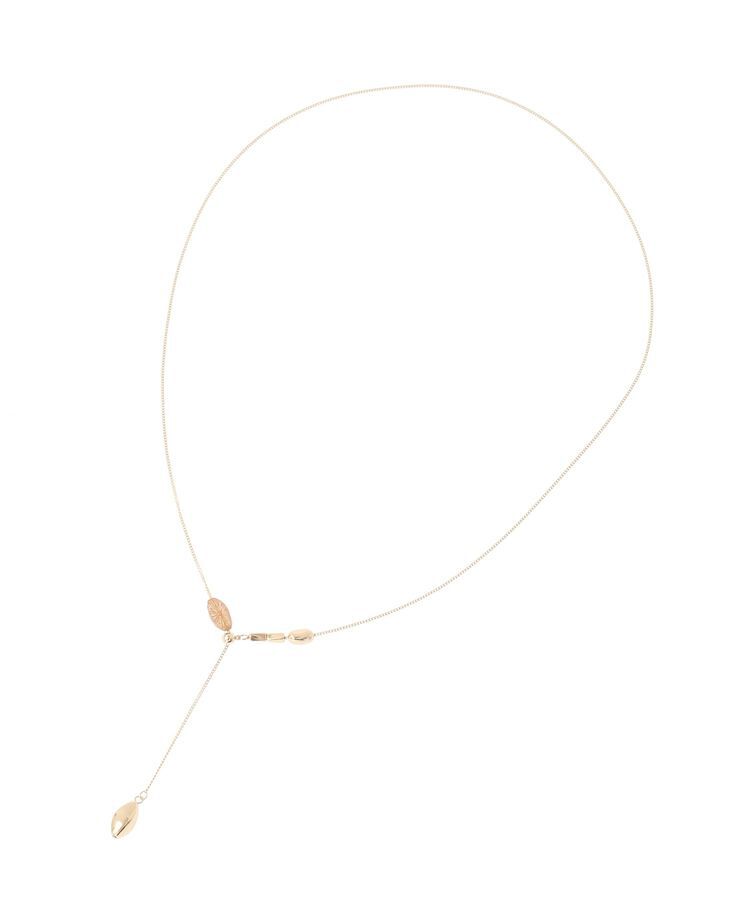 armonia「everywalk.ヴィンテージ風スライドネックレス」|ネックレス|Gold