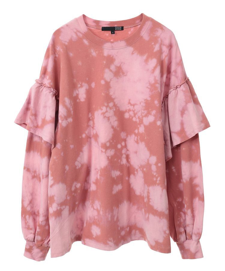 Green Parks「・SUGAR SPOON ブリーチラッフルプルオーバー」|Tシャツ・カットソー|