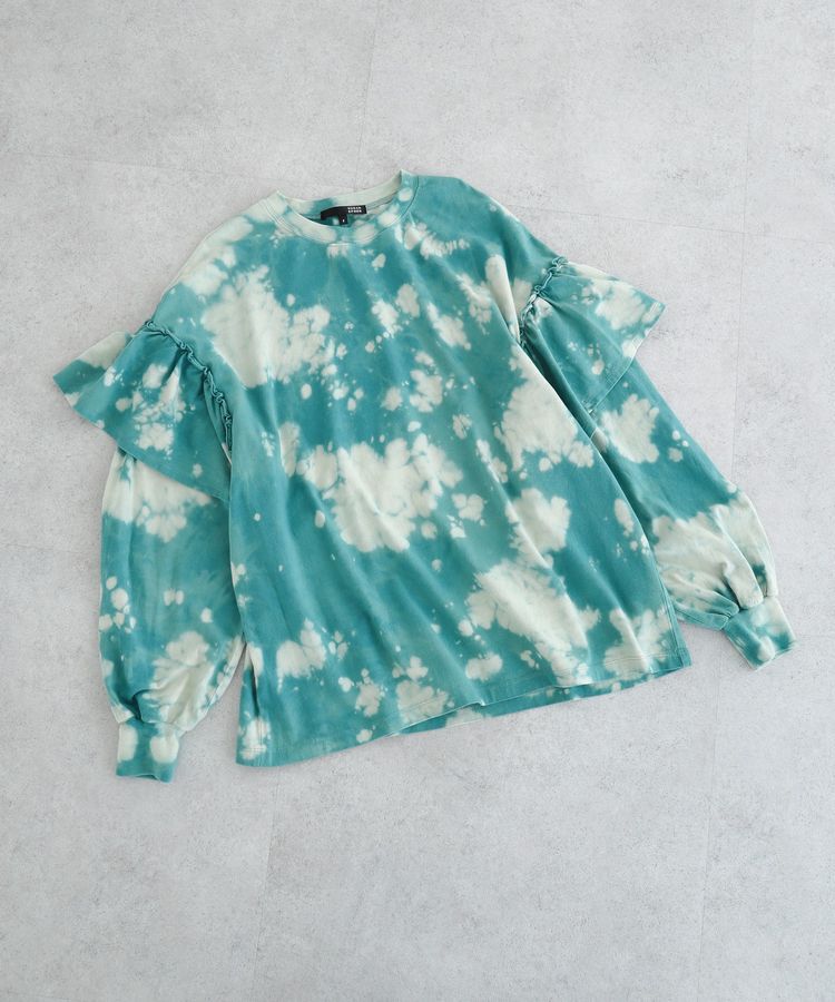 Green Parks「・SUGAR SPOON ブリーチラッフルプルオーバー」|Tシャツ・カットソー|Green