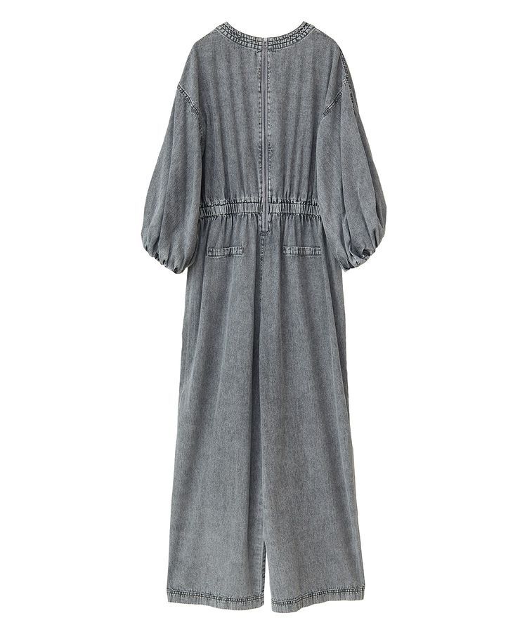 Green Parks「■ESCAR シャーリングデニムオールインワン」|オールインワン|