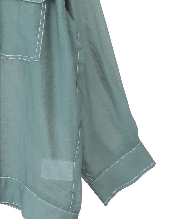 Green Parks「・ELENCARE DUE カラーステッチシアーGジャン」|テーラードジャケット|