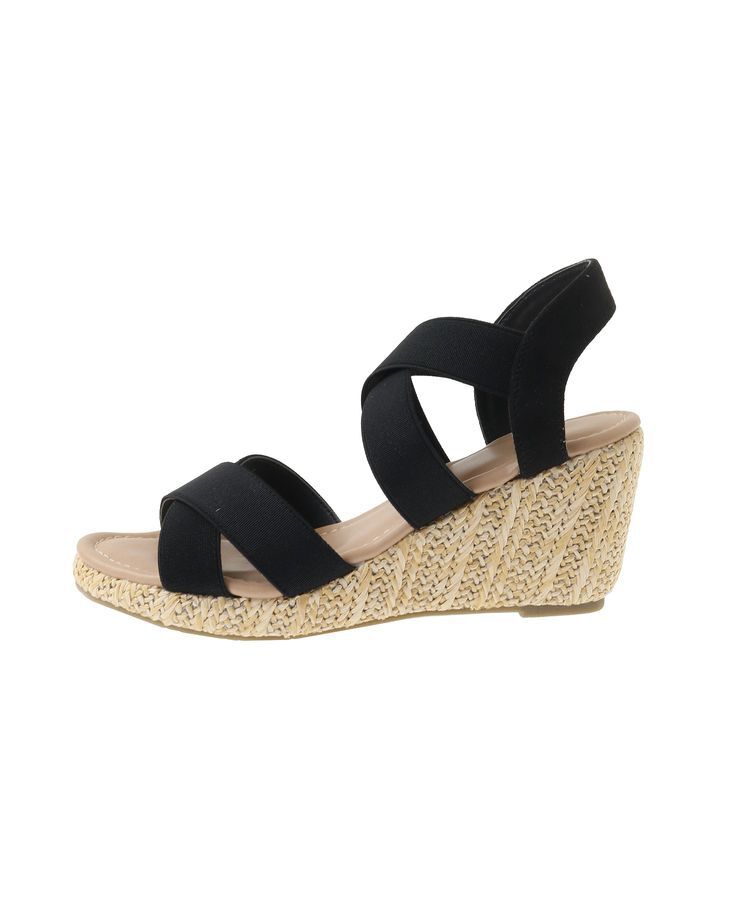 Green Parks「・minia ゴムウェッジサンダル」|サンダル|