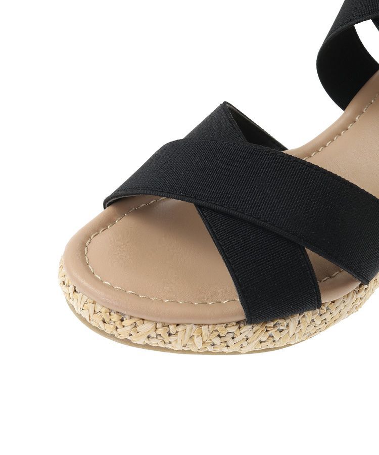 Green Parks「・minia ゴムウェッジサンダル」|サンダル|