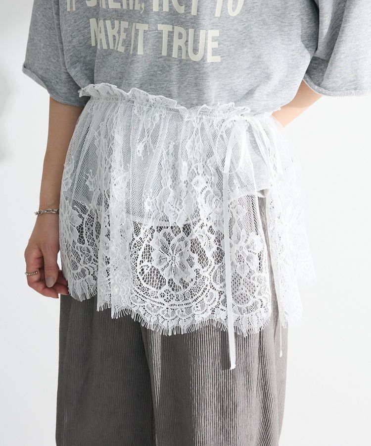 Green Parks「レースレイヤード付け裾」|その他|