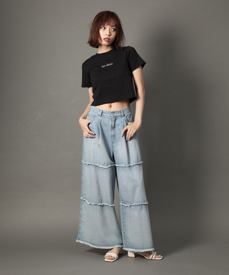 Green Parks「me Jane/ロゴコンパクトTシャツ」|Tシャツ・カットソー|