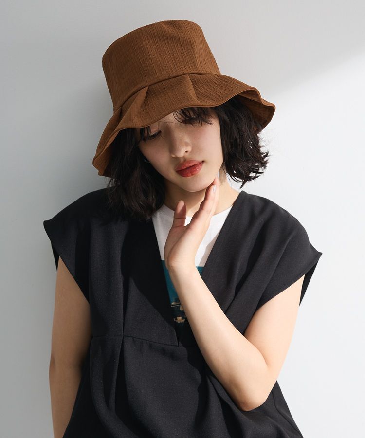 Green Parks「・エンボスギャザーハット」|その他|