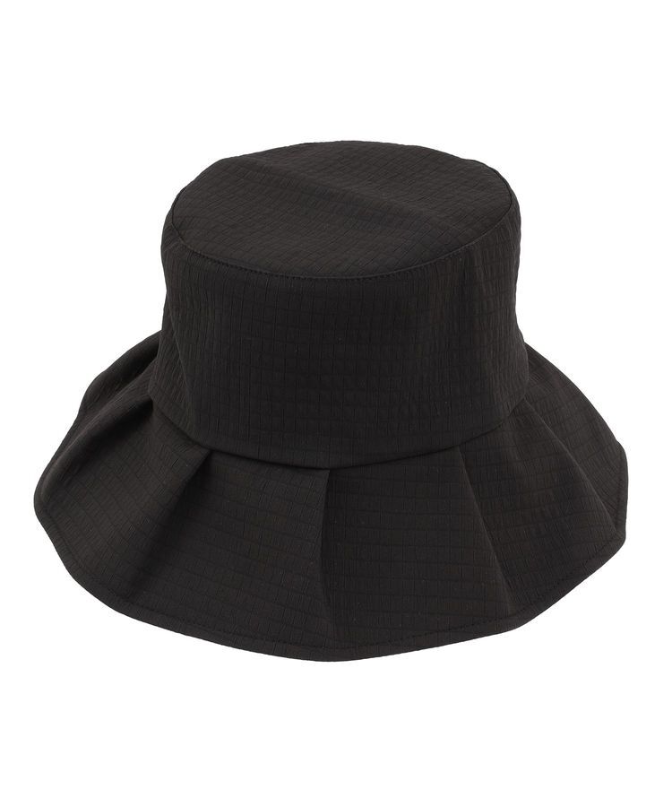 Green Parks「・エンボスギャザーハット」|その他|Black