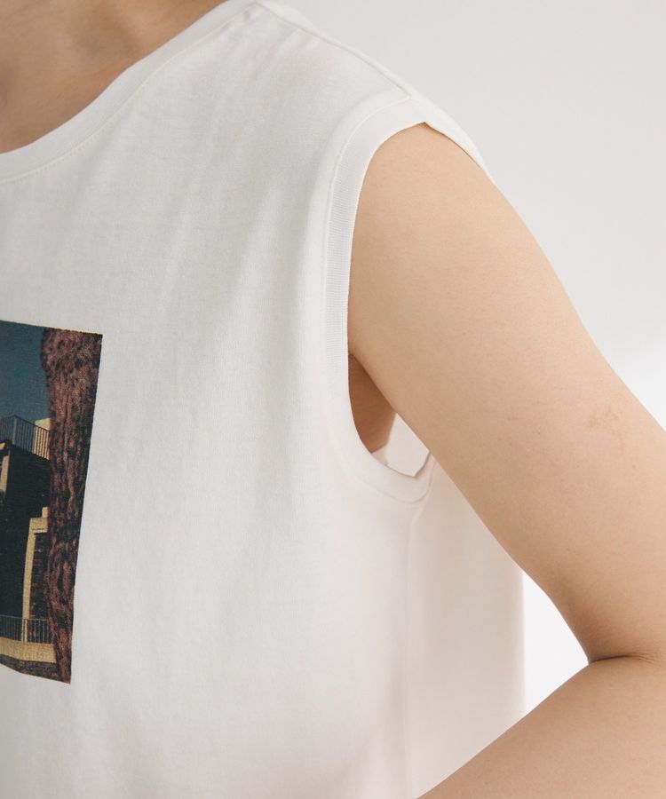 Green Parks「ノースリーブフォトプルオーバー」|Tシャツ・カットソー|