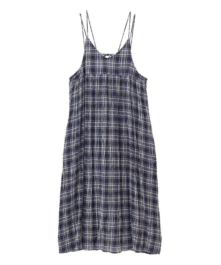 Green Parks「インド綿 ボリュームキャミワンピース」|ワンピース|