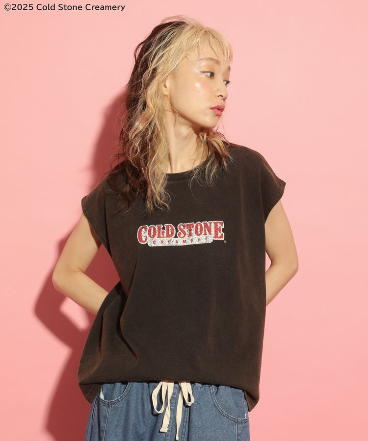 Green Parks「COLDSTONE/アシッドウォッシュノースリーブ」|Tシャツ・カットソー|