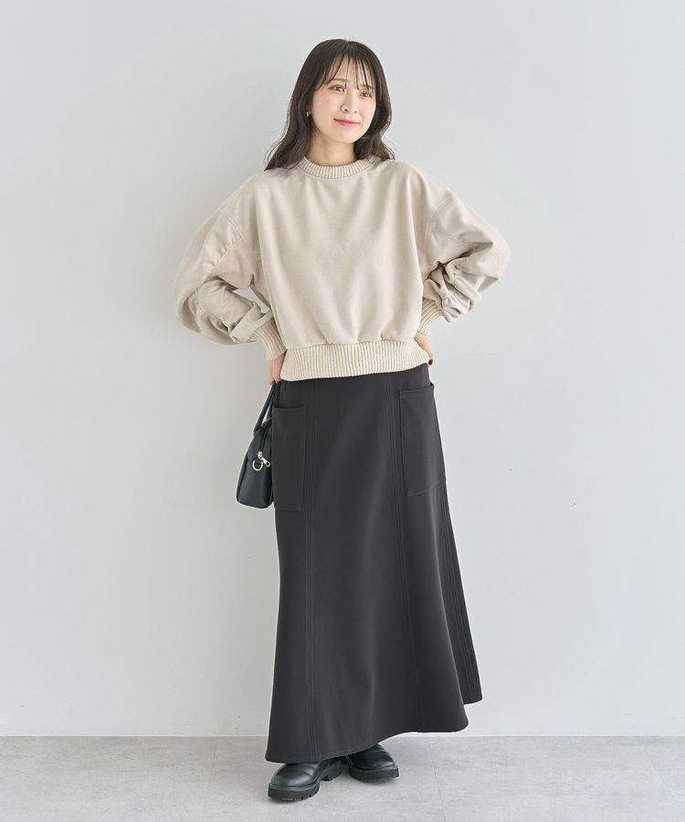 Green Parks「・ELENCARE DUE サイドポケットフレアスカート」|フレア|
