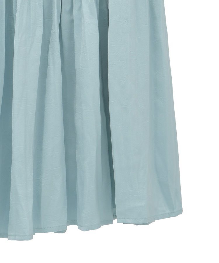 YECCA VECCA「ランダムプリーツサテンマーメイドスカート」|スカート|