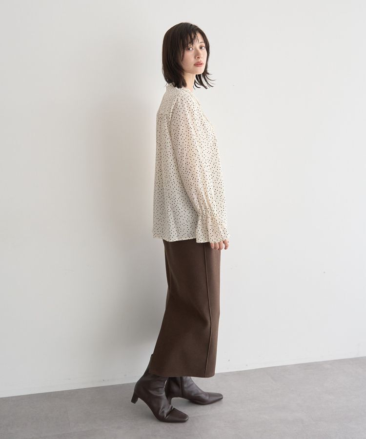 YECCA VECCA「フリルデザインブラウス」|シャツ・ブラウス|