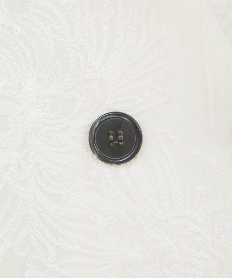 GARAGE OF GOOD CLOTHING「シアー刺繍半袖ジャケット」|テーラードジャケット|