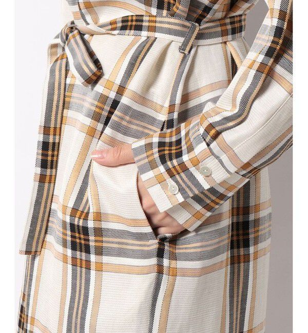 allureville「リオペルチェックシャツワンピース」|ワンピース|