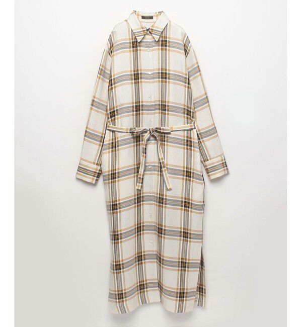 allureville「リオペルチェックシャツワンピース」|ワンピース|