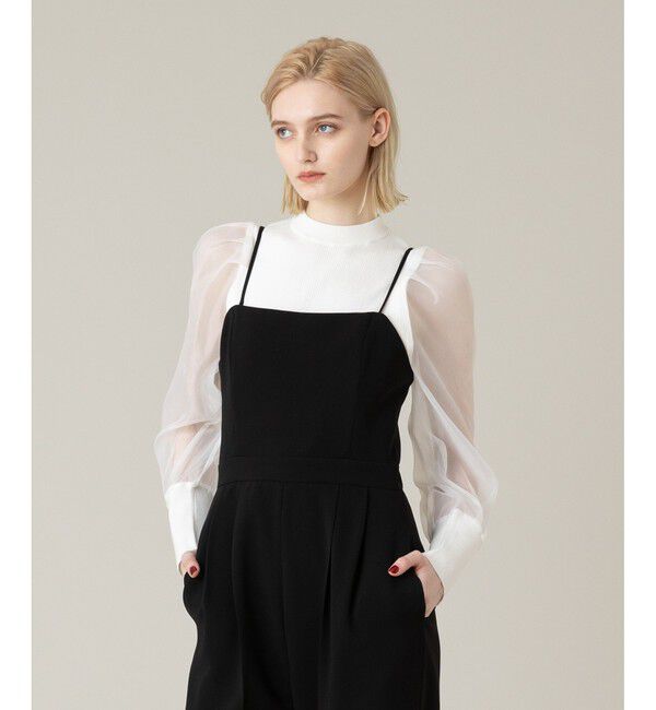 LOULOU WILLOUGHBY「【LOULOU WILLOUGHBY】◇ タックパフシアースリーブプルオーバー」|その他|