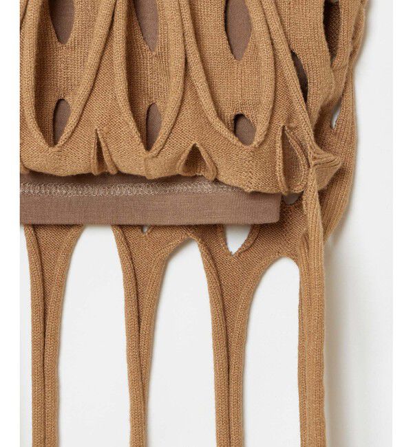 allureville「ハンモックフリンジプルオーバー」|ニット・セーター|