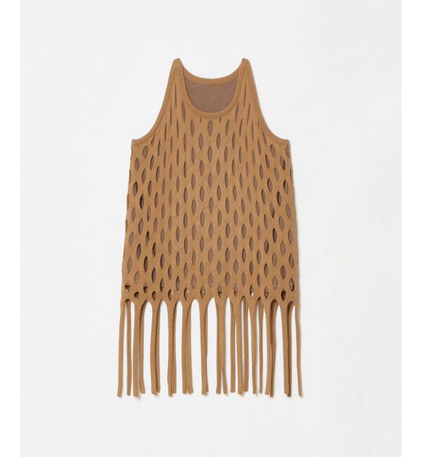 allureville「ハンモックフリンジプルオーバー」|ニット・セーター|