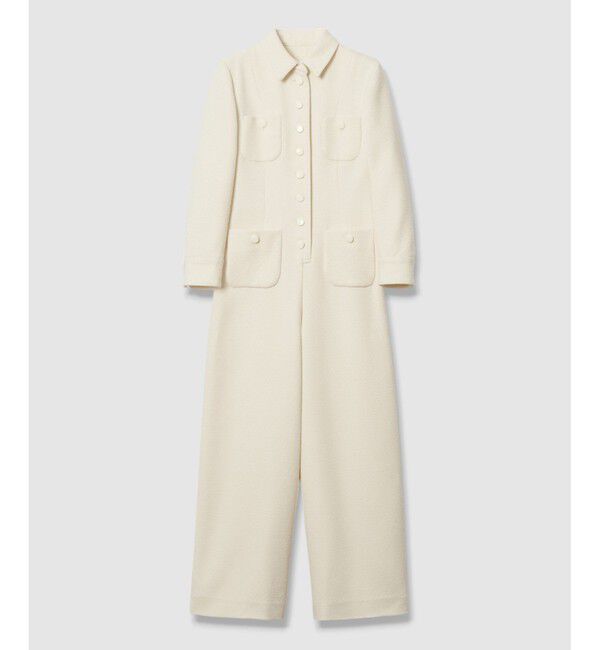 LOULOU WILLOUGHBY「【LOULOU WILLOUGHBY 】ツイードオールインワン」|オールインワン|