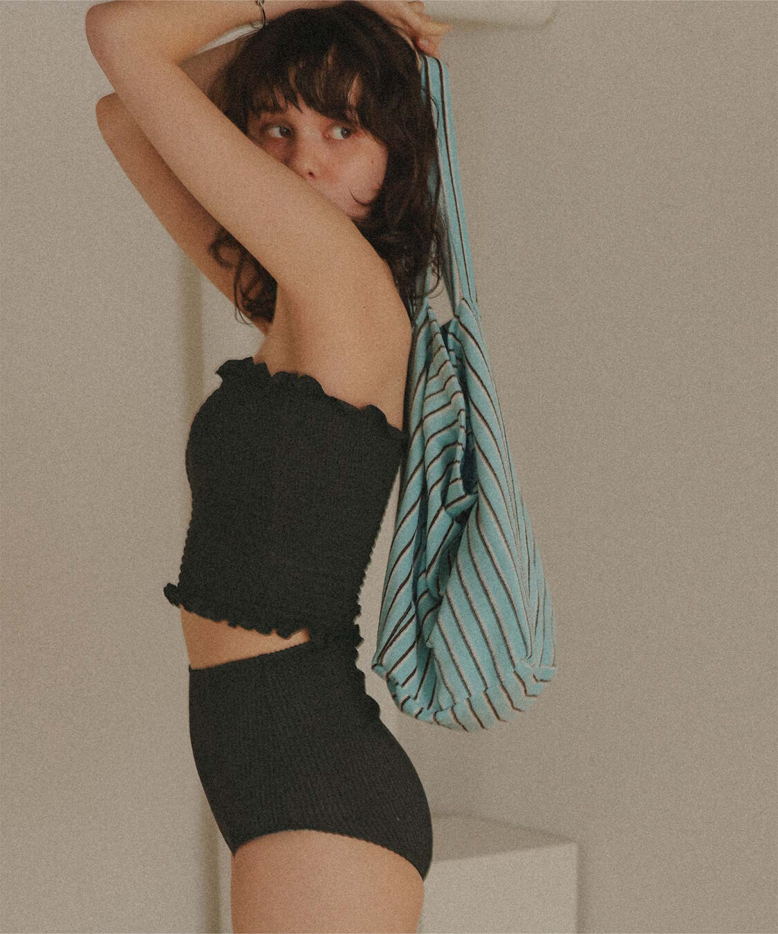 titivate「シャーリングフリルビキニ/水着」|ビキニ|