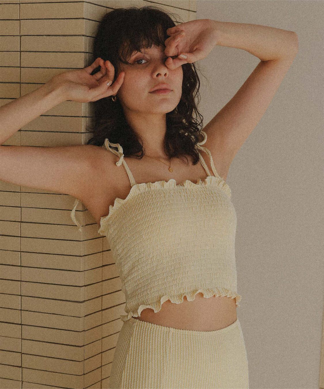 titivate「シャーリングフリルビキニ/水着」|ビキニ|