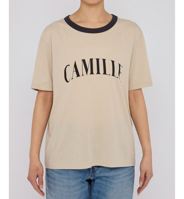 BABYLONE「CAMILLEバイカラーTシャツ」|Tシャツ・カットソー|