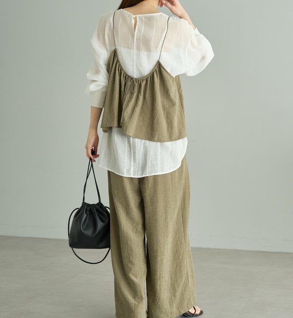  「【SET ITEM】パウダーツイルビスチェ+パンツセット」|その他|