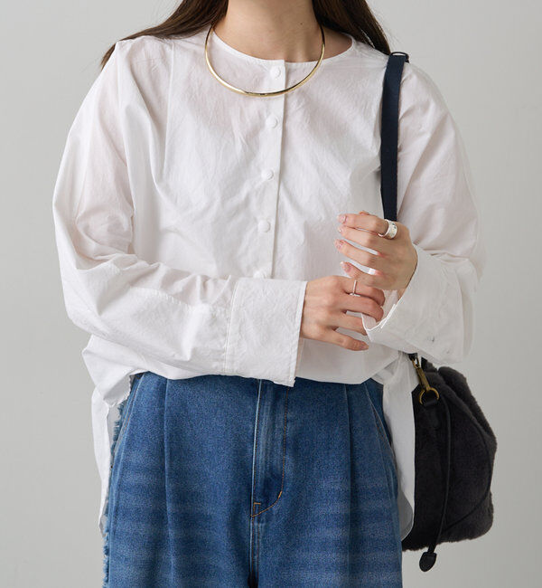  「タイプライタープルオーバーブラウス」|プルオーバー|