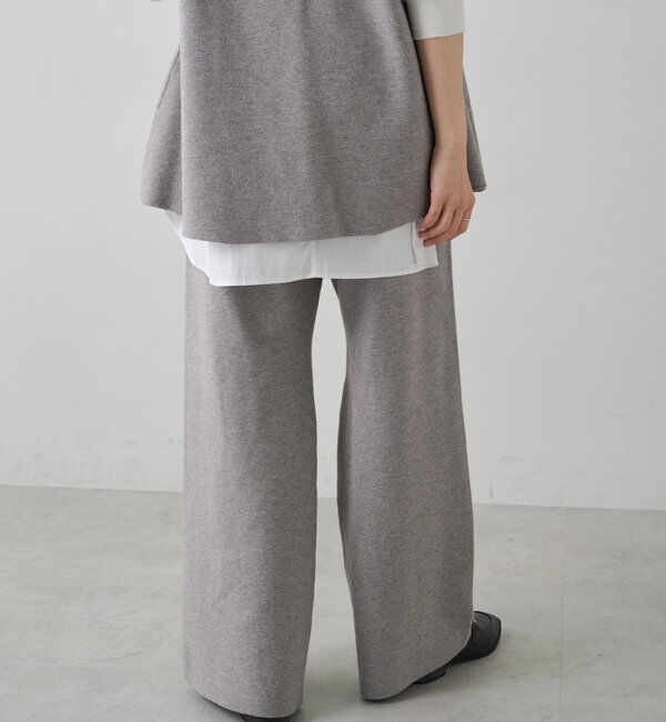  「ミラノリブニットフレアパンツ」|その他|