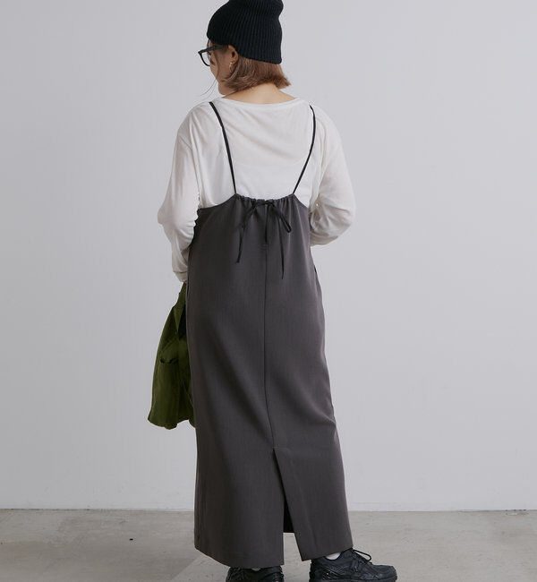  「【＠noricorico102企画】ナローキャミワンピース」|ワンピース|