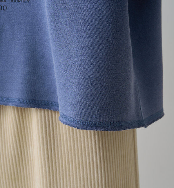  「ヴィンテージライクスペースプリント裏起毛スウェット」|プルオーバー|